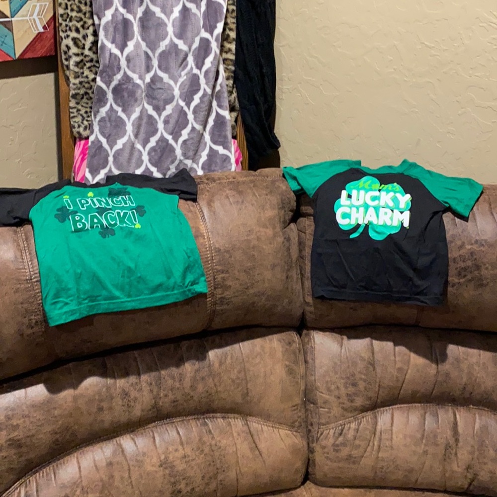 2t st Patrick day short sleeve shirt